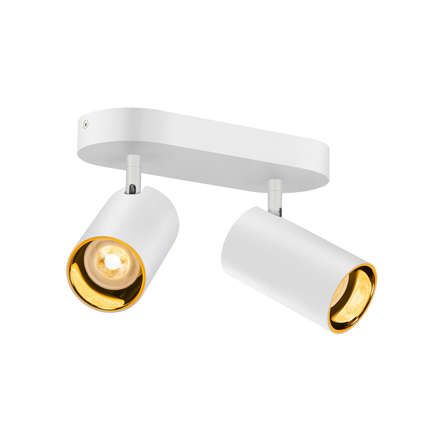 ASTO TUBE, ceiling-mounted light, cylindrical, GU10, 2x max. 10 W, white