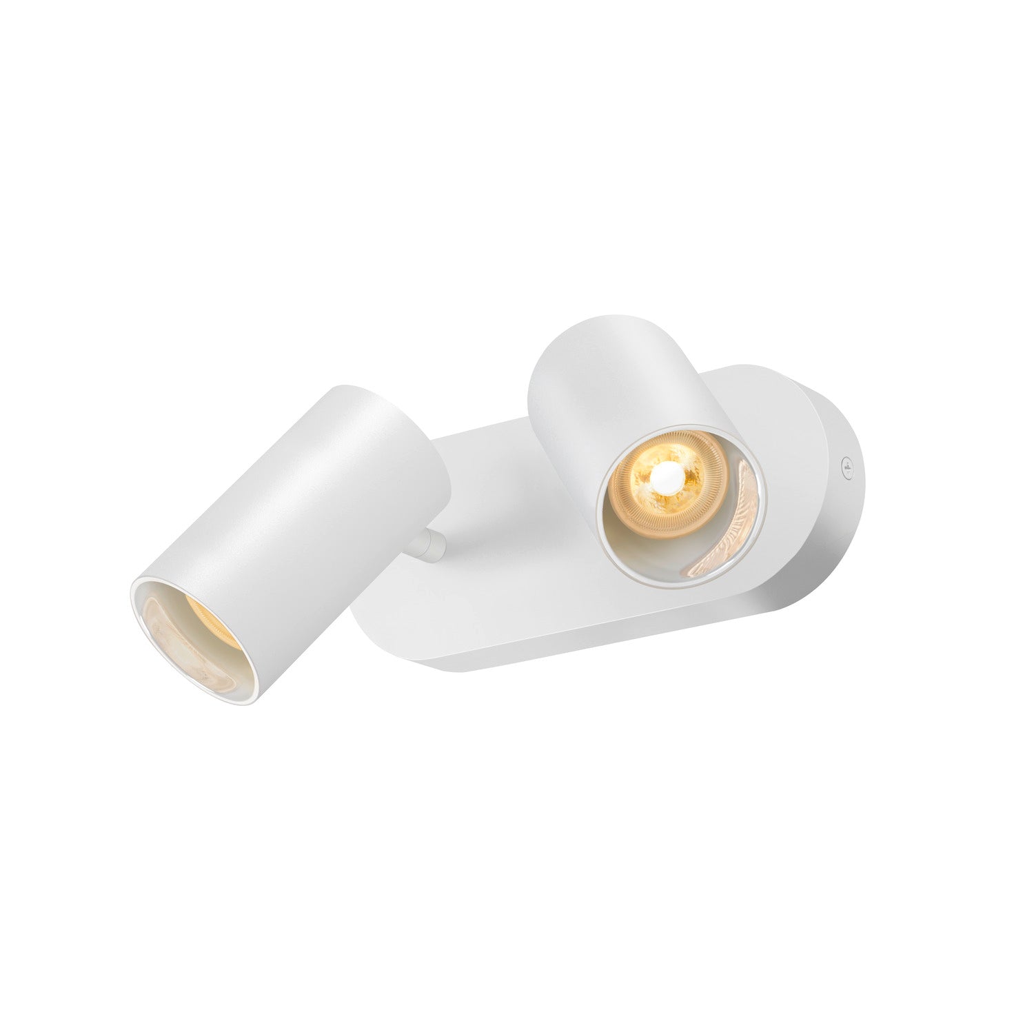 ASTO TUBE, ceiling-mounted light, cylindrical, GU10, 2x max. 10 W, white