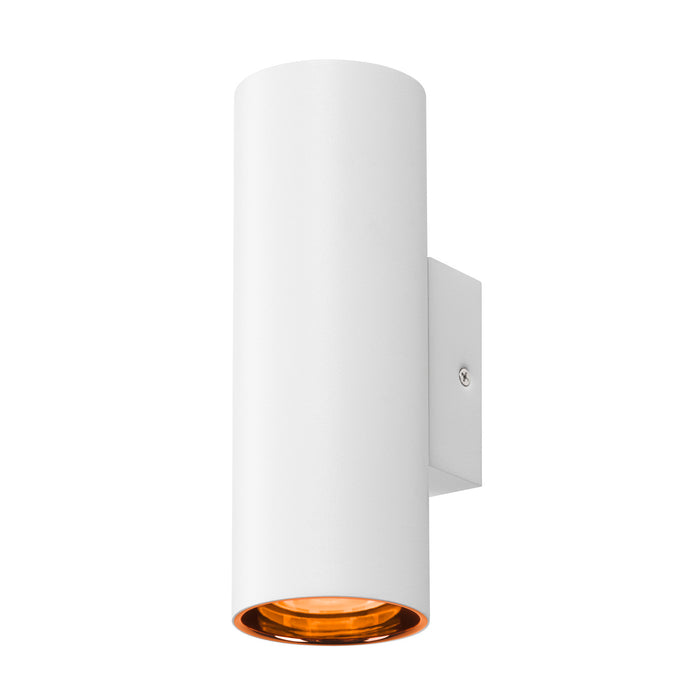 ASTO TUBE, wall-mounted light, cylindrical, GU10, 2x max. 10 W, white