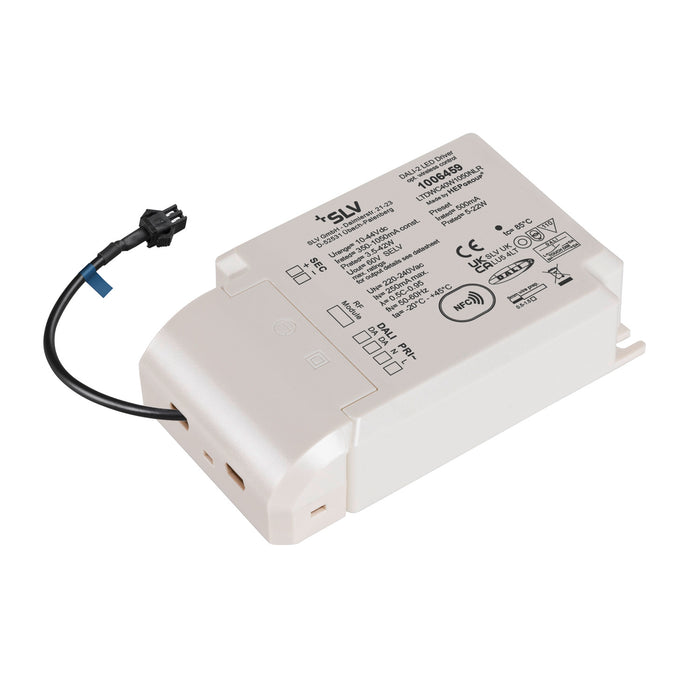 LED driver, 42W, 500mA, with radio interface for Numinos, DALI