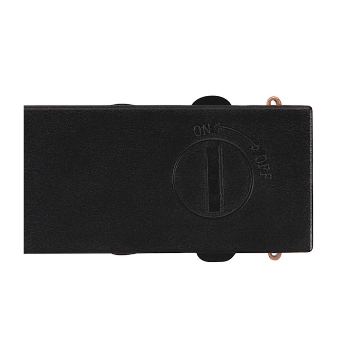 NUMINOS® S 48V TRACK DALI, pendant light, black / black, 16W, 970lm, 2700K, CRI90, 40°