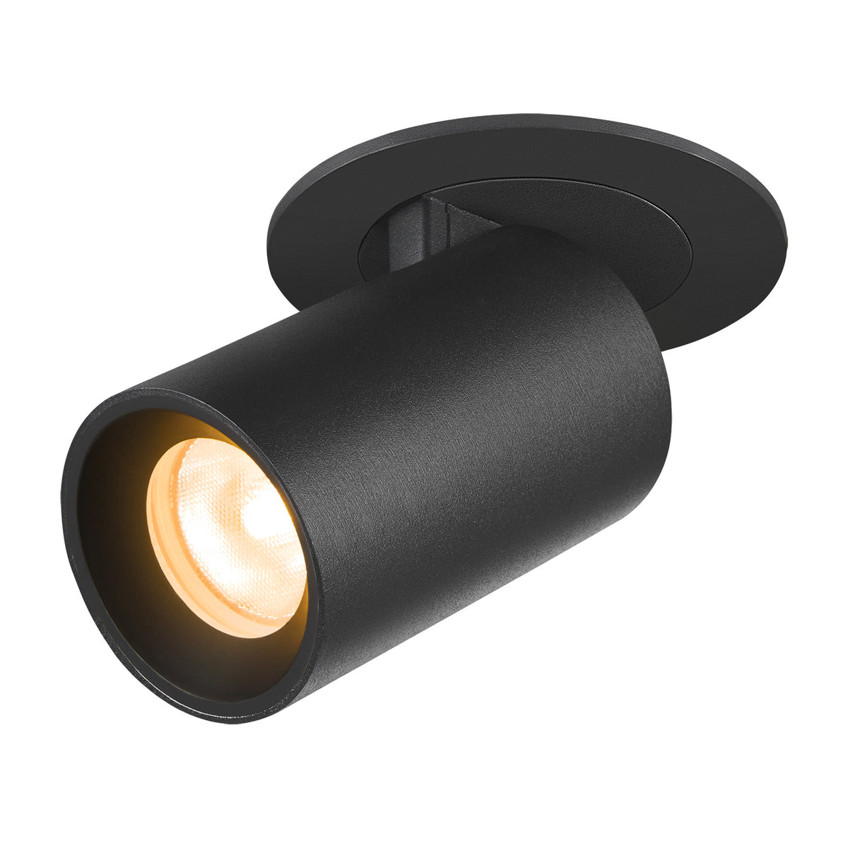 NUMINOS PROJECTOR XS recessed ceiling light, 3000 K, 40°, cylindrical ...