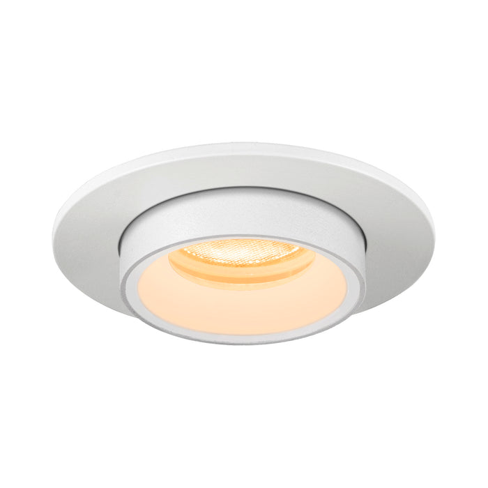 NUMINOS PROJECTOR XS recessed ceiling light, 3000 K, 40°, cylindrical, white / white