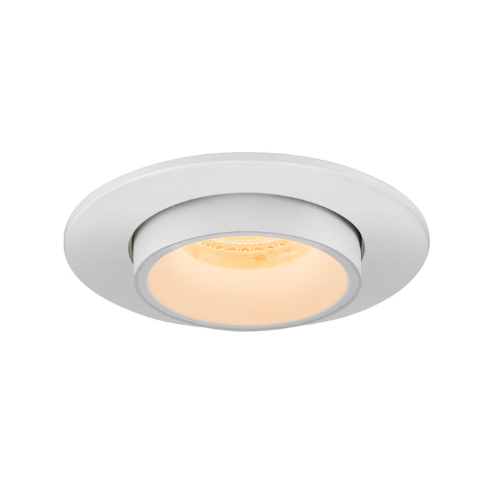 NUMINOS PROJECTOR S recessed ceiling light, 3000 K, 55°, cylindrical, white / white