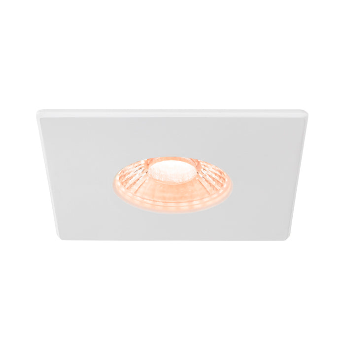 UNIVERSAL DOWNLIGHT cover, for downlight IP65, square, white