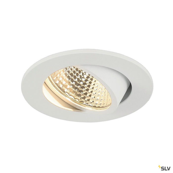 NEW TRIA 68 I CS, Indoor LED recessed ceiling light white round 3000K 38° incl. driver clip springs