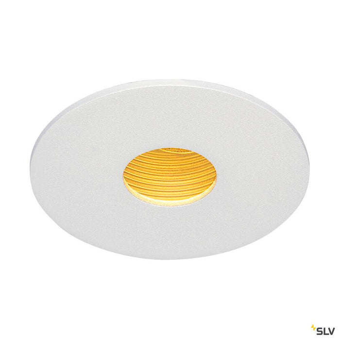 H-LIGHT 1, recessed fitting, LED, 2700K, round, white, 20°, 11,5W, incl. driver, clip spring