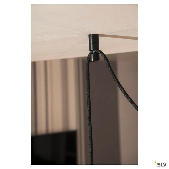 Ceiling hook, for FITU pendant, black, ceiling mounting