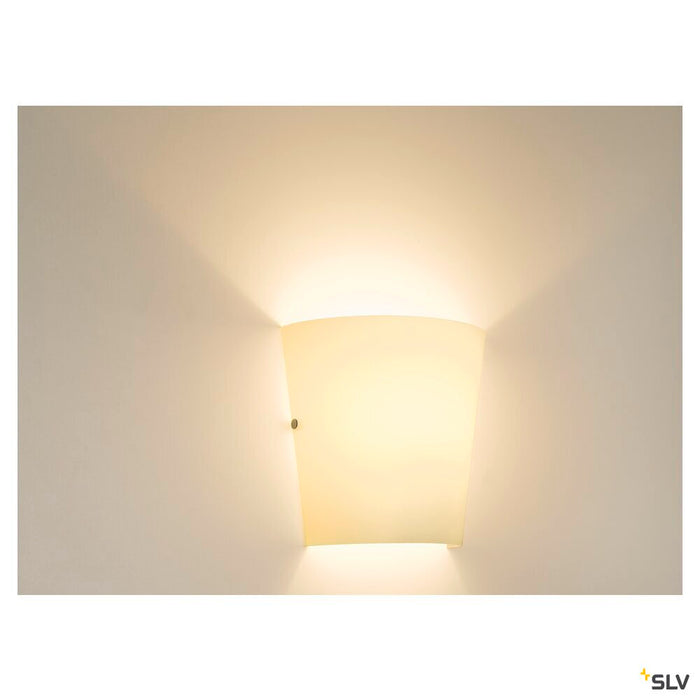 BASKET, wall light, A60, frosted glass, max. 60W