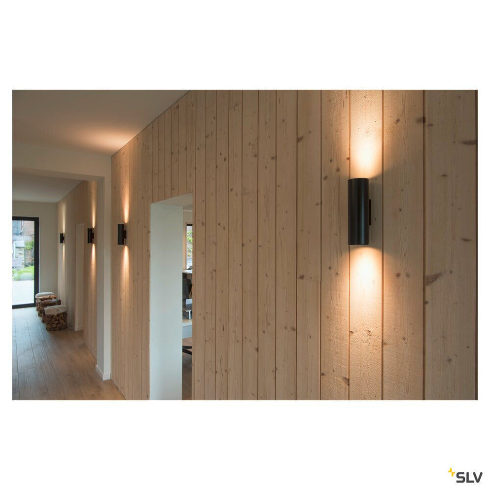 SLV 151800 | ENOLA_B, Wall Light, QPAR51, Round, Up/down, Black, Incl ...