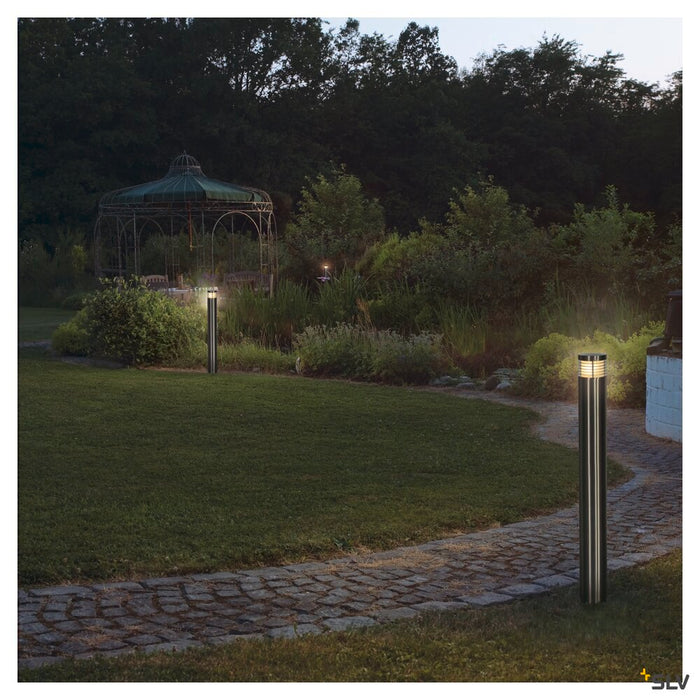 SLV 230066 | VAP SLIM 60, outdoor floor stand, TC-TSE, IP44, brushed stainless steel, /H 10/60 cm SLV Lighting Direct SLV 230066 | VAP SLIM 60, outdoor floor stand, TC-TSE, IP44, brushed stainless steel, /H 10/60 cm SLV Lighting Direct