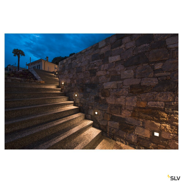 DOWNUNDER OUT LED S, outdoor recessed wall light, LED, 3000K, anthracite